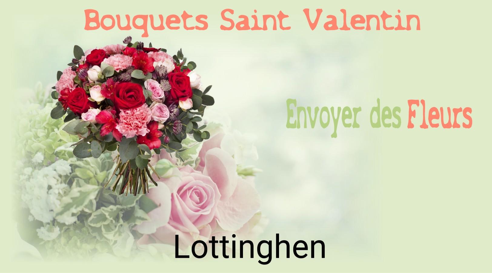 Roses de Saint-Valentin livrées à Lottinghen